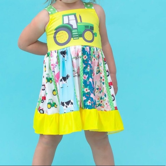 Other - 4T Tractor Twirl Dress